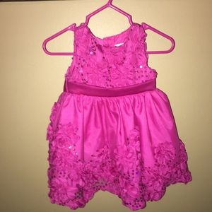 Beautiful dress with bloomers.